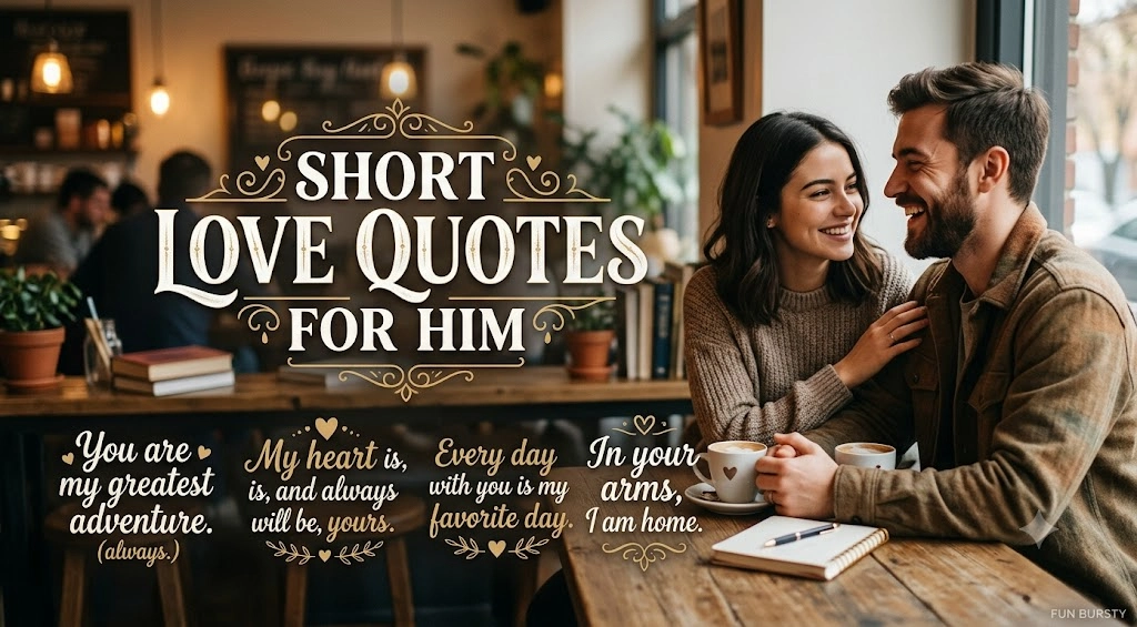Short Love Quotes for Him 