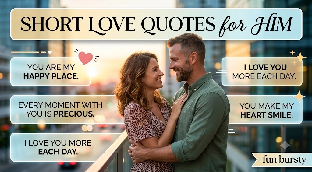 Short Love Quotes for Him 