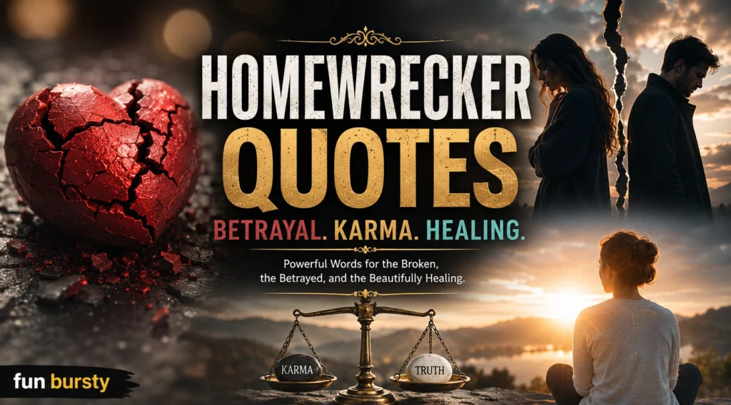 Homewrecker Quotes
