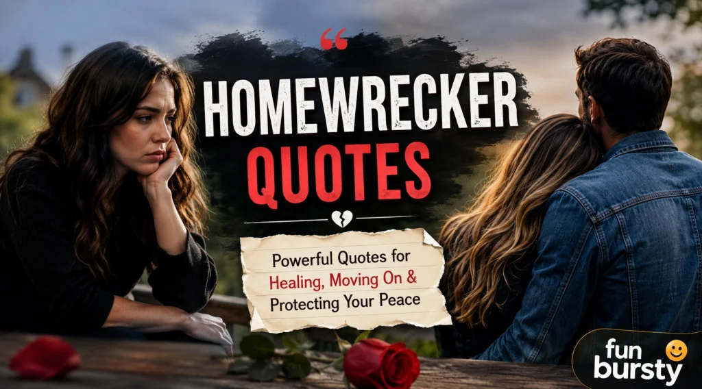 Homewrecker Quotes
