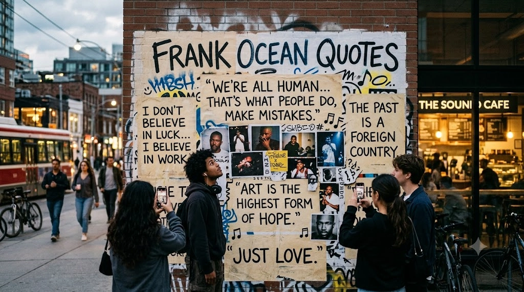  Frank Ocean Quotes