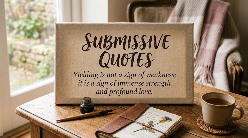 Submissive Quotes