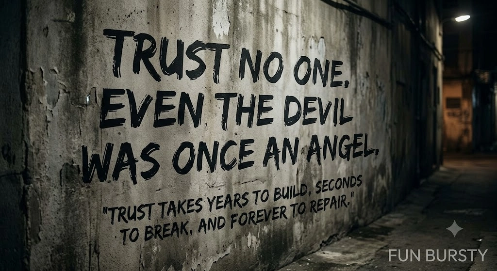 Trust No One Quotes
