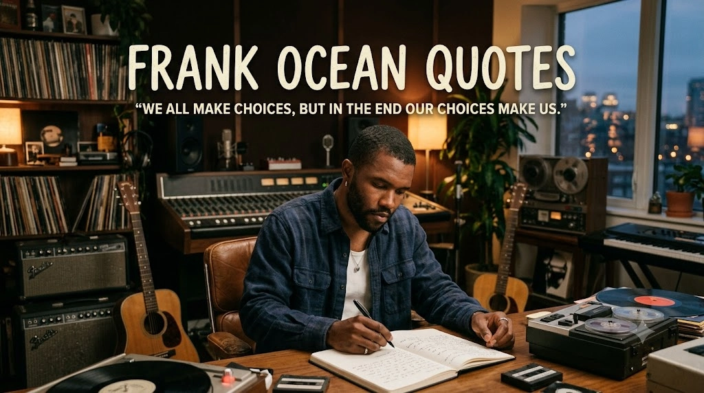  Frank Ocean Quotes