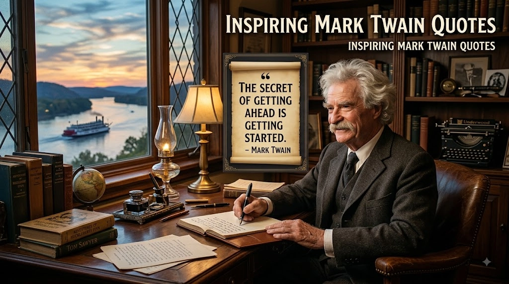 inspiring Mark Twain quotes