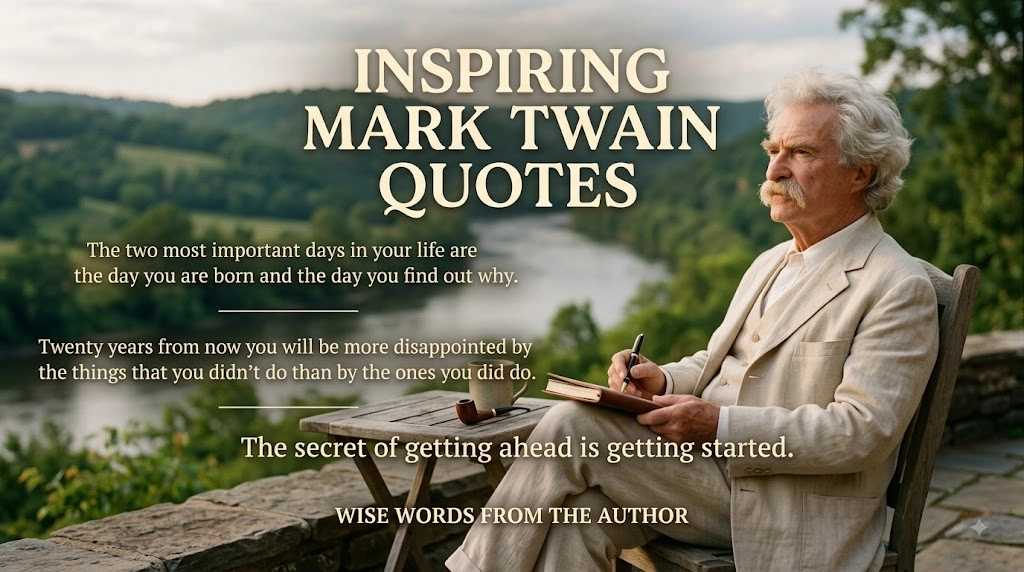 inspiring Mark Twain quotes