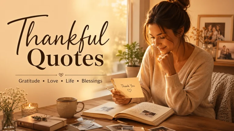 Thankful Quotes