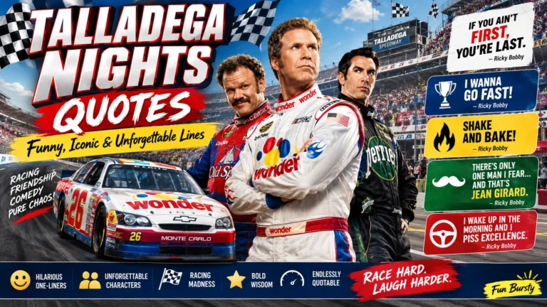 Talladega Nights Quotes,