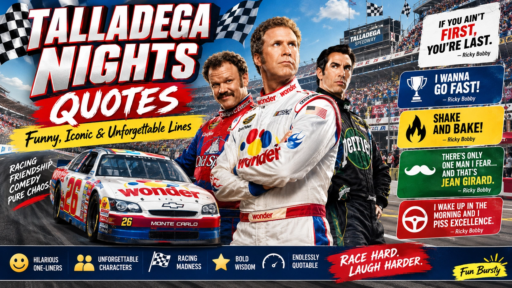 Talladega Nights Quotes,