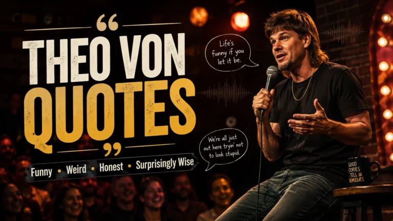 Theo Von Quotes