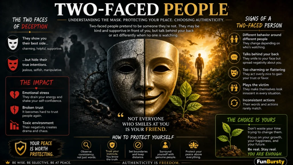 Two-Faced People Quotes