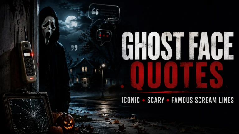 Ghost Face Quotes