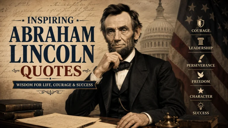 Inspiring Abraham Lincoln Quotes