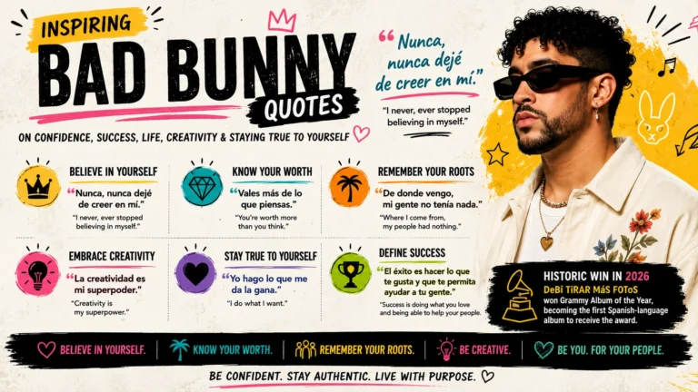 inspiring Bad Bunny quotes