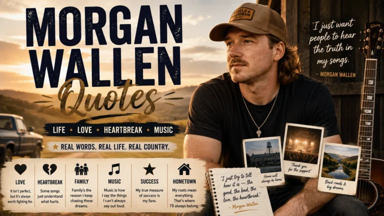 Morgan Wallen Quotes
